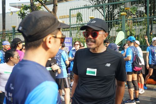 Race photo from Lari Bareng Yuk!