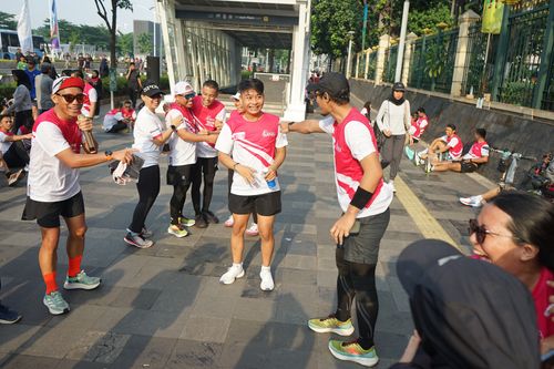 Race photo from Smartfren Run 2024 Vibes