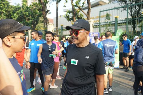 Race photo from Lari Bareng Yuk!