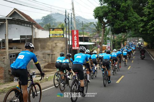 Race photo from Cycling de Jabar 2024