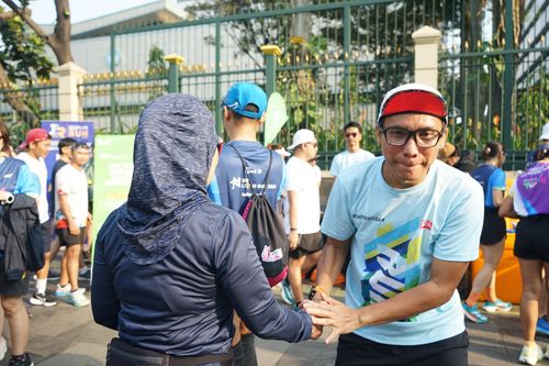 Race photo from Lari Bareng Yuk!