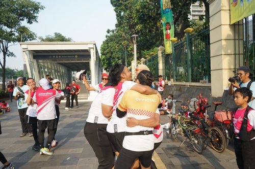 Race photo from Smartfren Run 2024 Vibes