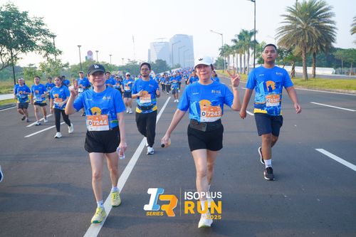 Race photo from ISOPLUS RUN 2025 - JAKARTA