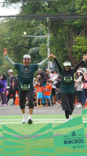 Race photo from Mangkunegaran Run 2025