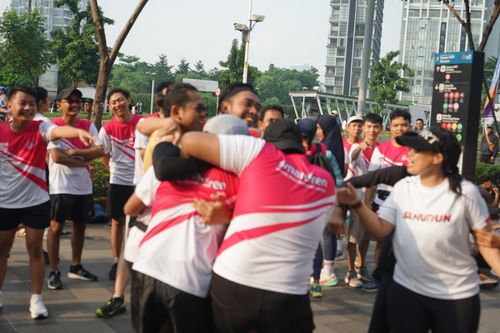 Race photo from Smartfren Run 2024 Vibes
