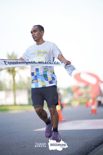 Race photo from Taman Budaya x BOGORUN 2025