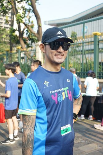 Race photo from Lari Bareng Yuk!