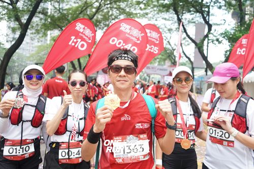 Race photo from ONE RUN 10 K