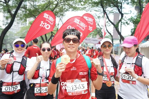 Race photo from ONE RUN 10 K