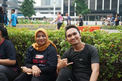 Race photo from One Run 10K Vibes 2024