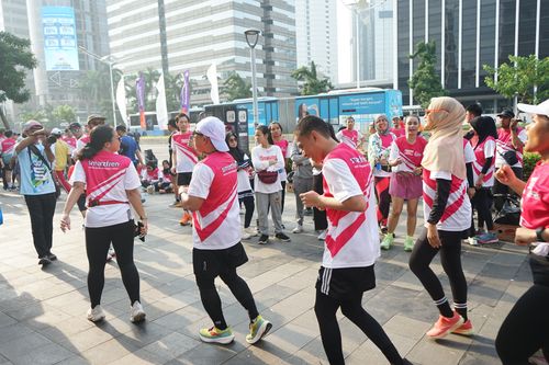 Race photo from Smartfren Run 2024 Vibes