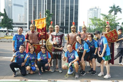 Race photo from Lari Bareng Yuk!