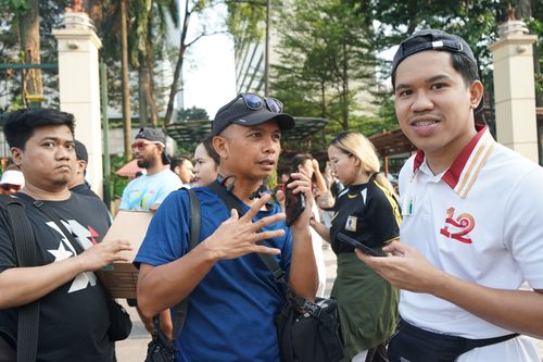Race photo from Lari Bareng Yuk!