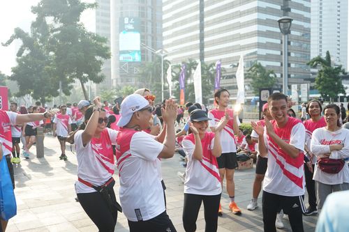 Race photo from Smartfren Run 2024 Vibes