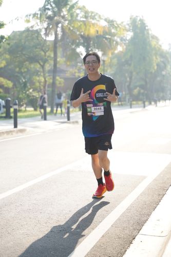 Race photo from WIPRO RUN 2025 - Vitalis Unza 20th Anniversary