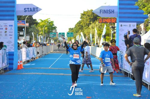 Race photo from Jabar Run 10K 2024