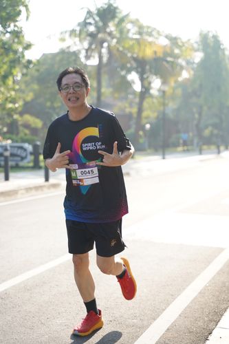 Race photo from WIPRO RUN 2025 - Vitalis Unza 20th Anniversary