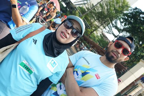 Race photo from Lari Bareng Yuk!