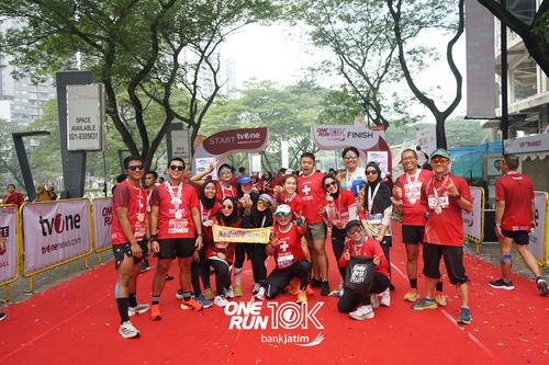 Race photo from ONE RUN 10 K