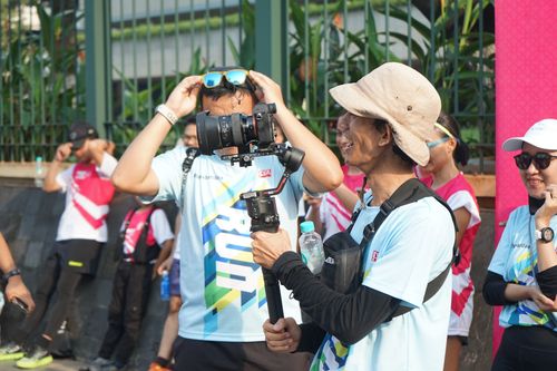 Race photo from Smartfren Run 2024 Vibes