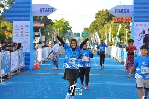 Race photo from Jabar Run 10K 2024