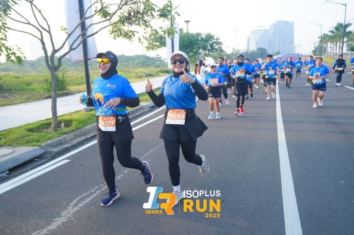 Race photo from ISOPLUS RUN 2025 - JAKARTA