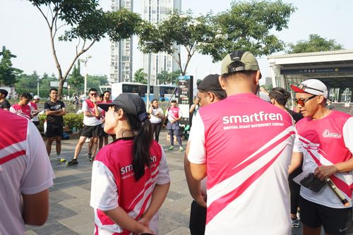 Race photo from Smartfren Run 2024 Vibes