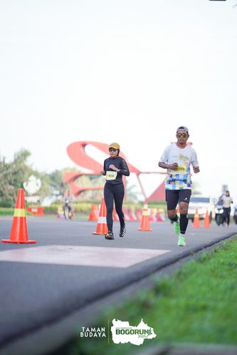 Race photo from Taman Budaya x BOGORUN 2025