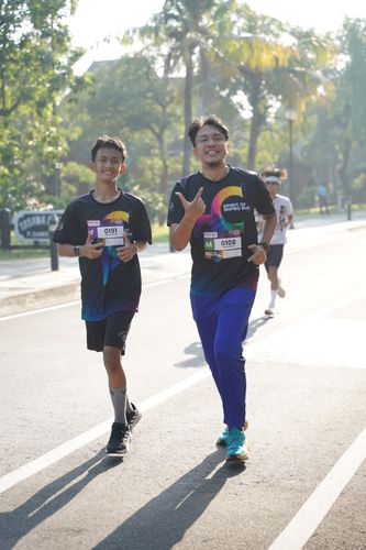 Race photo from WIPRO RUN 2025 - Vitalis Unza 20th Anniversary