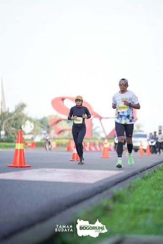 Race photo from Taman Budaya x BOGORUN 2025