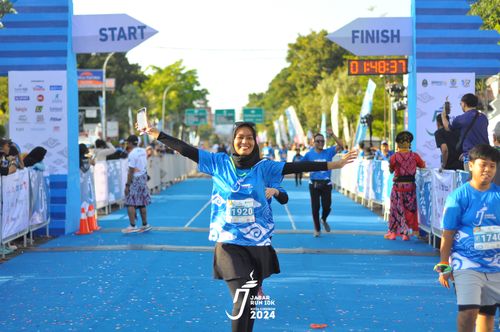 Race photo from Jabar Run 10K 2024