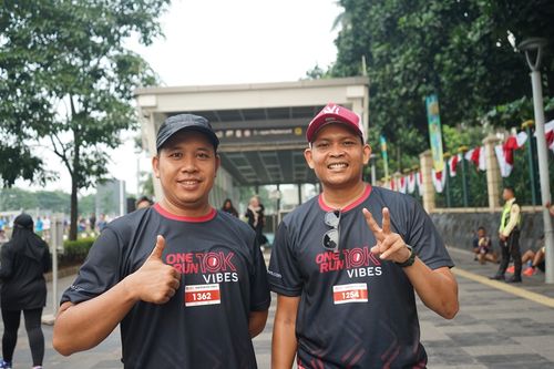 Race photo from One Run 10K Vibes 2024