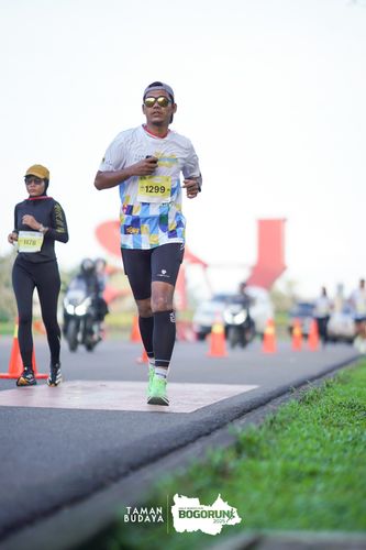 Race photo from Taman Budaya x BOGORUN 2025
