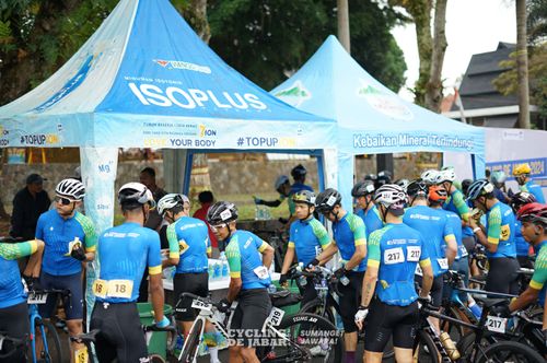 Race photo from Cycling de Jabar 2024
