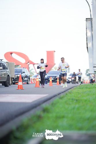 Race photo from Taman Budaya x BOGORUN 2025