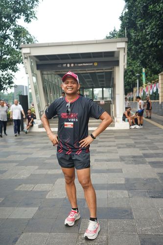 Race photo from One Run 10K Vibes 2024