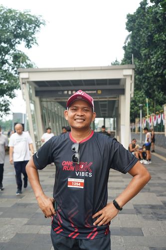 Race photo from One Run 10K Vibes 2024