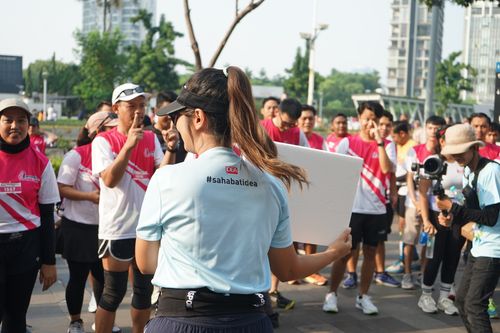 Race photo from Smartfren Run 2024 Vibes