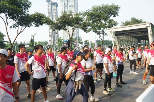 Race photo from Smartfren Run 2024 Vibes