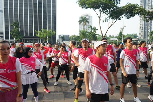 Race photo from Smartfren Run 2024 Vibes