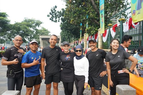 Race photo from One Run 10K Vibes 2024