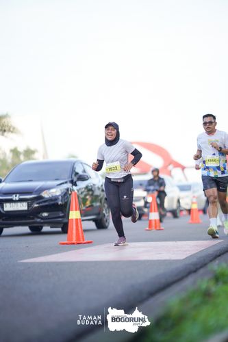 Race photo from Taman Budaya x BOGORUN 2025