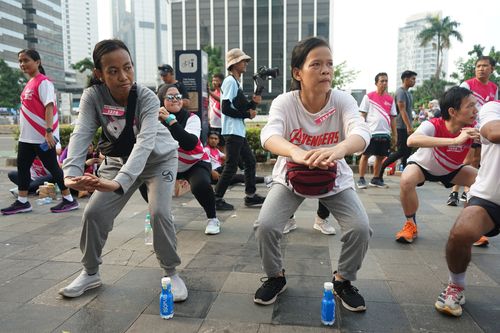 Race photo from Smartfren Run 2024 Vibes