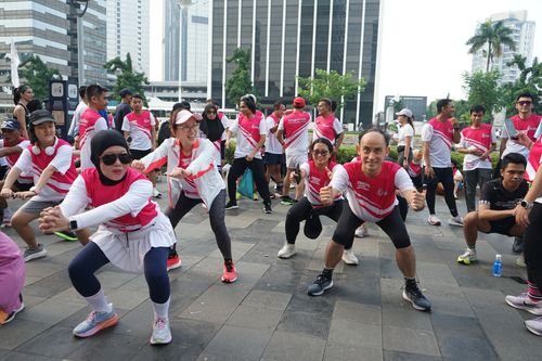 Race photo from Smartfren Run 2024 Vibes