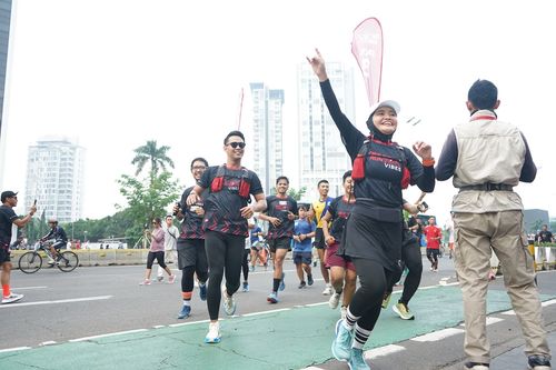 Race photo from One Run 10K Vibes 2024