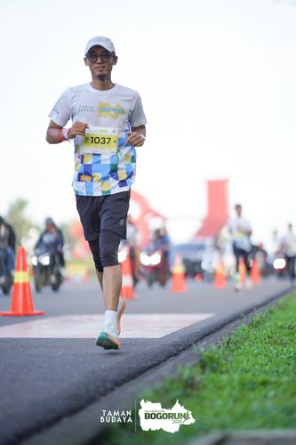 Race photo from Taman Budaya x BOGORUN 2025