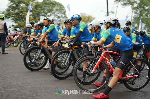 Race photo from Cycling de Jabar 2024