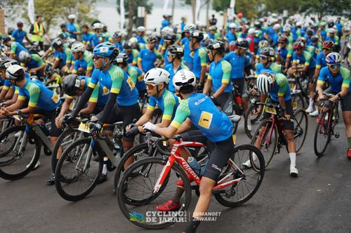 Race photo from Cycling de Jabar 2024