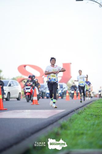 Race photo from Taman Budaya x BOGORUN 2025