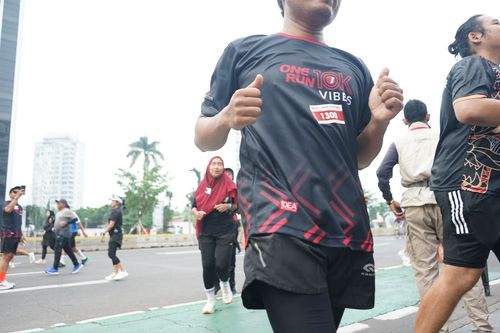 Race photo from One Run 10K Vibes 2024